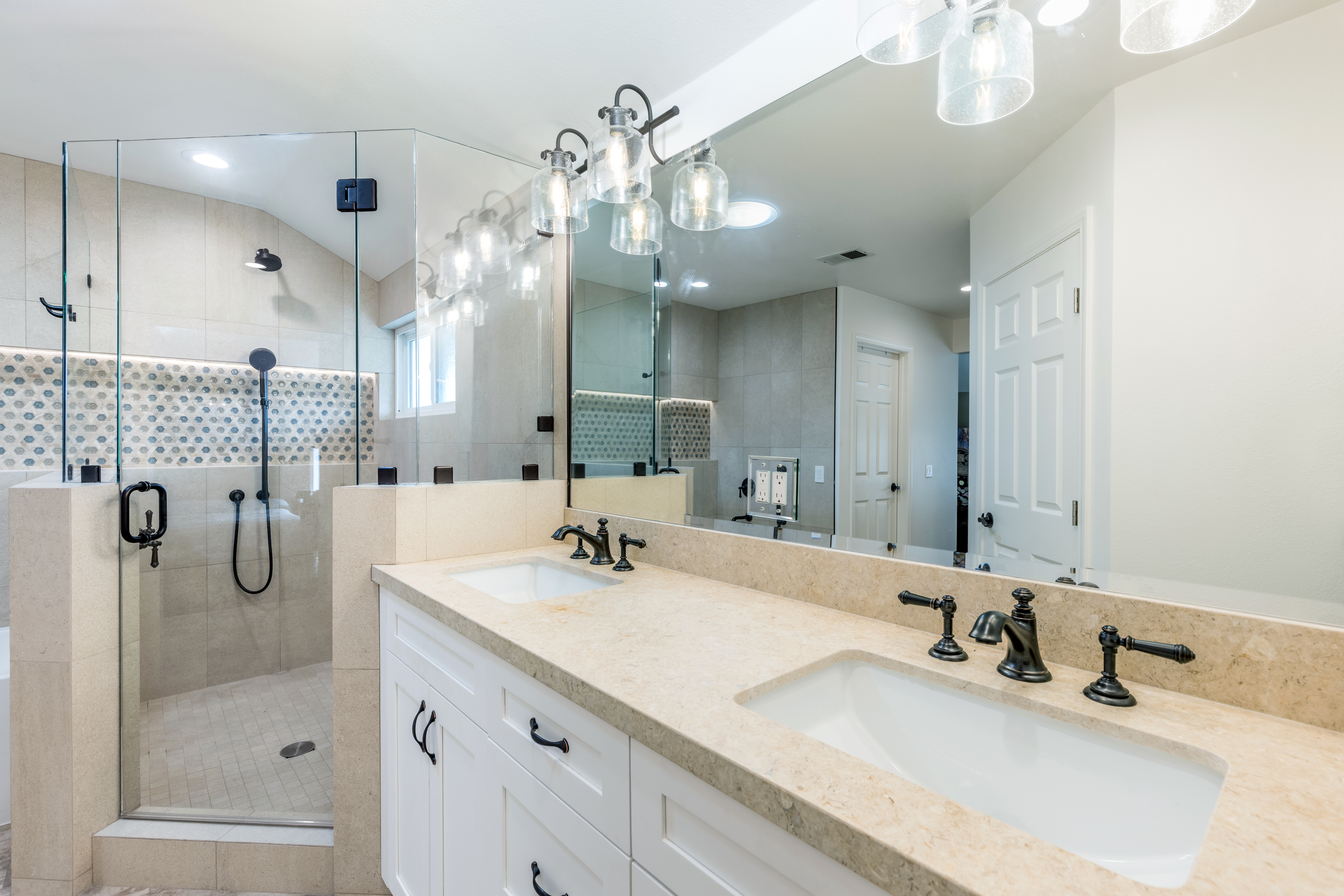 Pizzo — Bathroom Reveal — after remodel