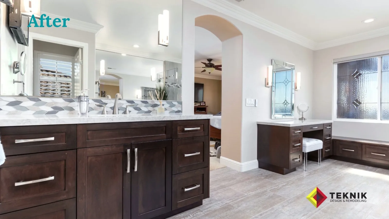 Miller Bathroom remodel before and after