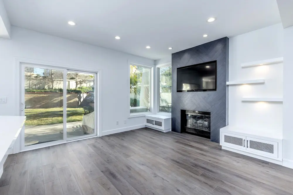 TV room renovation